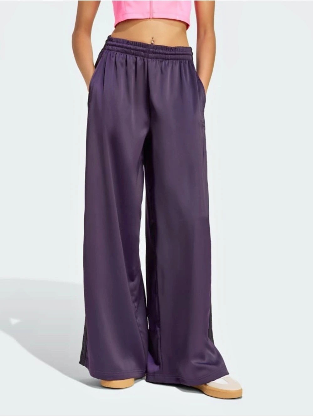 ADICOLOR SATIN WIDE LEG TRACK PANTS